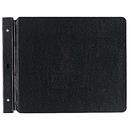 Wilson Jones® Raven® Vinyl-Guarded® Binder, 7" Post Spacing, 9 1/4" x 11 7/8", Black