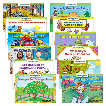 Creative Teaching Press® Learn To Read Book Series With CD, Variety Pack 5, Level D, Grades K - 2