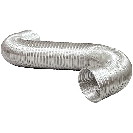 Deflecto® Dryer Vent Hose, 96", Aluminum