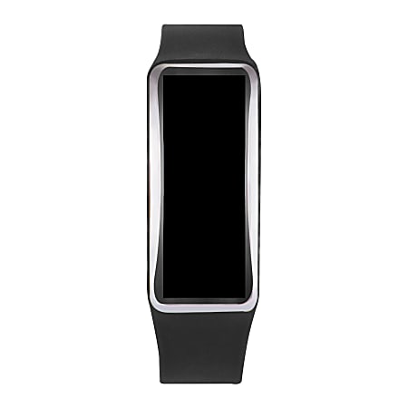 Vivitar TYL 5100 Wireless Activity Tracker Watch Black Office Depot
