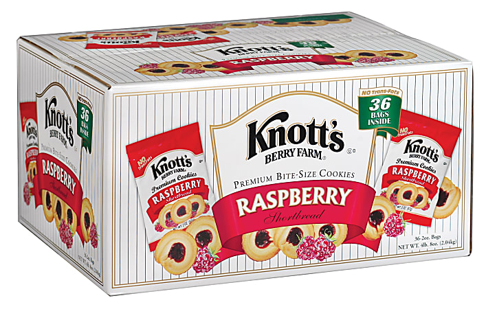 Knott's Berry Farm® Raspberry Cookies, 2 Oz , Box Of 36
