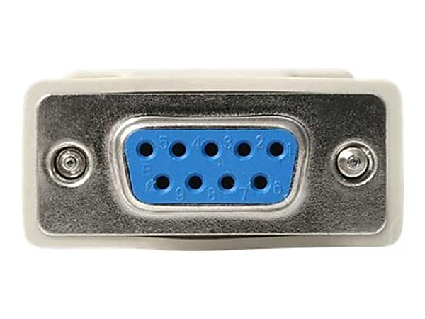 StarTech.com DB9 RS232 Serial Null Modem Adapter - F/F - Null modem adapter - DB-9 (F) to DB-9 (F) - NM9FF - Null modem adapter - DB-9 (F) to DB-9 (F) - for P/N: EC1S952, EC2S952, PCI2S232485I