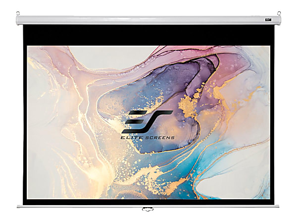 Elite Screens Manual Series M100XWH-E24 HDTV format -