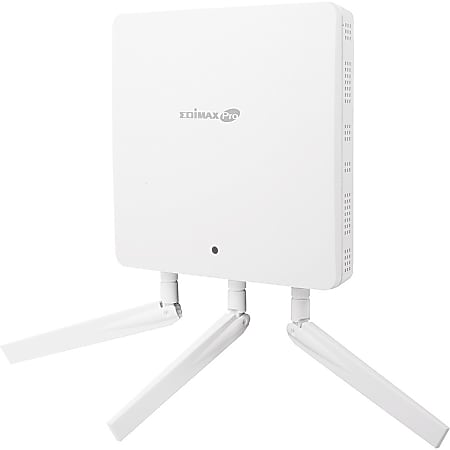 Edimax WAP1750 IEEE 802.11ac 1.71 Gbit/s Wireless Access Point - ISM Band - UNII Band - 3 x Antenna(s) - 3 x External Antenna(s) - 2 x Network (RJ-45) - PoE Ports - USB - Wall Mountable, Desktop