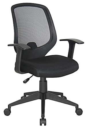 OFM Essentials Mesh Teachers Chair High Back Black Office Depot