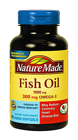 Nature Made® Fish Oil, 1,000 Mg