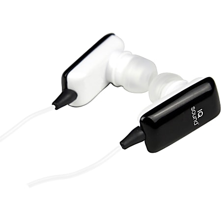 IQ Sound Rechargeable Bluetooth Earbuds With Built in Microphone Office Depot