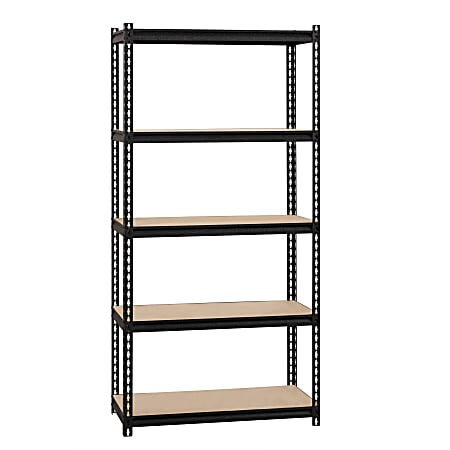 Lorell Iron Horse 2300 lb Capacity Riveted Shelving - 5 Shelf(ves) - 72 Lorell Iron Horse 2300 lb Capacity Riveted Shelving - 5 Shelf(ves) - 72