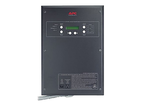 APC Universal Transfer Switch 10-Circuit - Bypass switch - AC 120/240 V