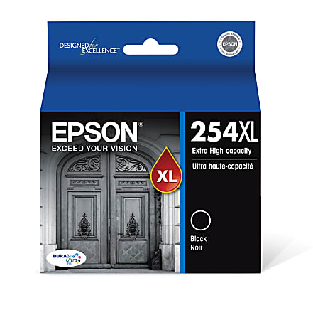 Epson® 254XL DuraBrite® Ultra High-Yield Black Ink Cartridge, T254XL120-S