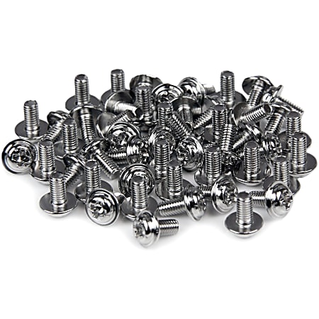 StarTech.com Computer Screws M3 x 14in Long Standoff 50 Pack Computer  Assembly Screw 0.20 Pan Hex Philips Steel Silver 50 Pack TAA Compliant -  Office Depot