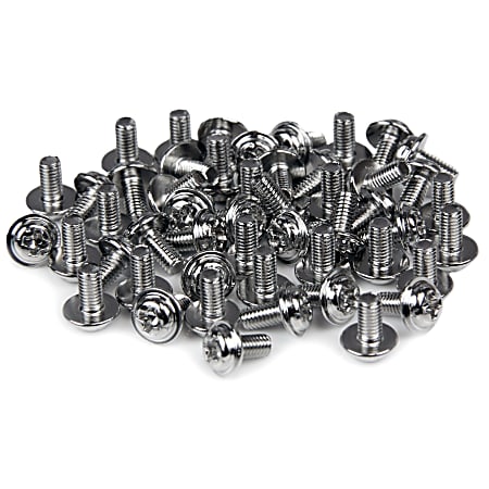 StarTech.com Computer Screws M3x 1/4in Long Standoff - 50 Pack - Computer Assembly Screw - 0.20" - Pan, Hex - SCREWM3