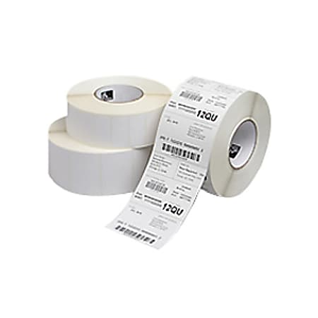 Zebra PolyPro Thermal Transfer Label - Permanent Adhesive3" Width x 3" Length - Square - Thermal Transfer - Polypropylene - 1 Pack