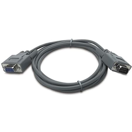 APC UPS Simple Signaling Cable - DB-9 Male - DB-9 Female - 6ft - Gray