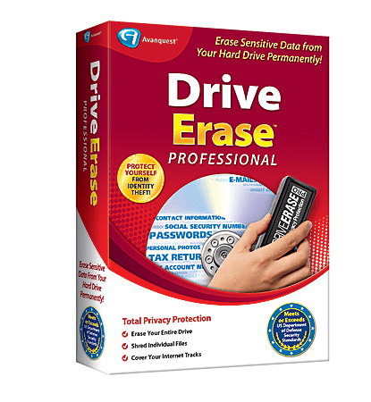 Avanquest Drive Erase&trade; Professional