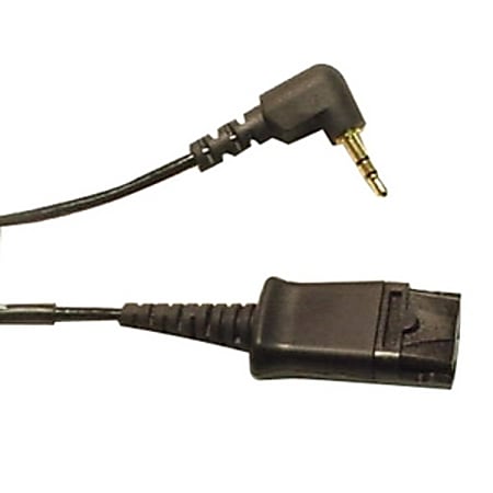 Poly - Phone cable - Quick Disconnect (M) to stereo micro jack (M) - 1.5 ft