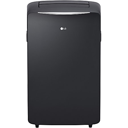 LG Portable Air Conditioner With Heat, 29 9/16"H x 17 7/16"W x 14 13/16"D, Graphite Gray