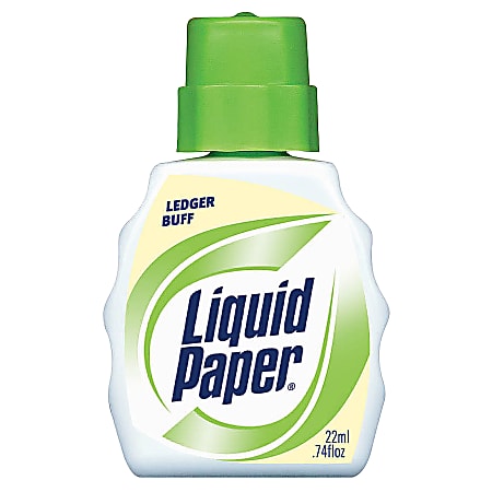 Liquid Paper® Color Correction Fluid, Ledger Buff