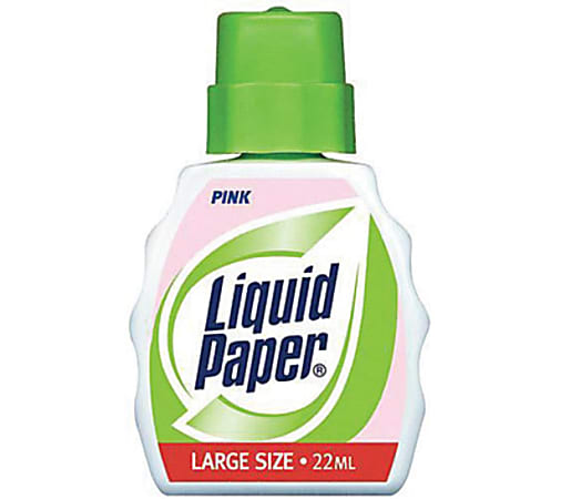 Pink correction on sale fluid