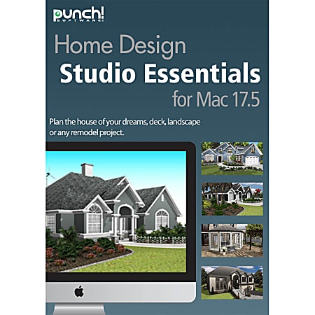 Punch! Home Design Essentials v17.5 (Mac), Download Version