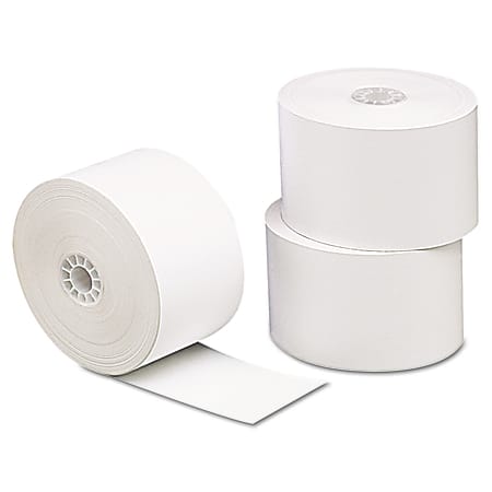 Office Depot® Brand Thermal Paper Rolls, 3-1/8" x 230', White, Pack Of 10