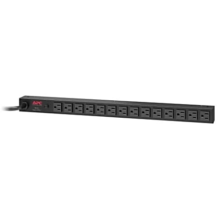 APC Basic Rack 2400VA PDU - 14 x NEMA 5-15R - 2400VA - Zero U Rack-mountable