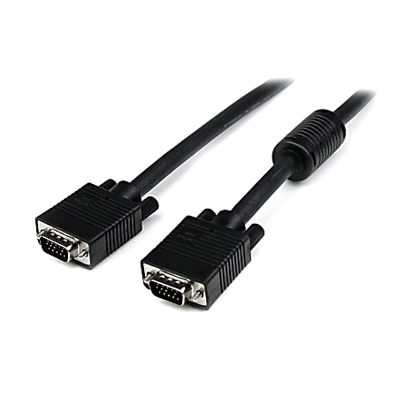 StarTech.com M/M HD15 High Resolution VGA Cable, 15', Black