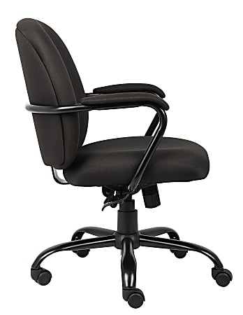 Boss Office Products Heavy Duty Mid Back Task Chair Black Office