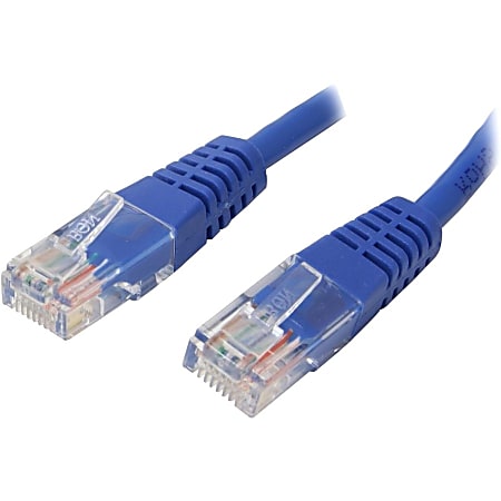 StarTech.com Cat5e Molded UTP Patch Cable, 5', Blue