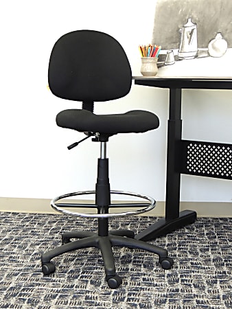 Boss Office Products Ergonomic Works Adjustable Drafting Chair
