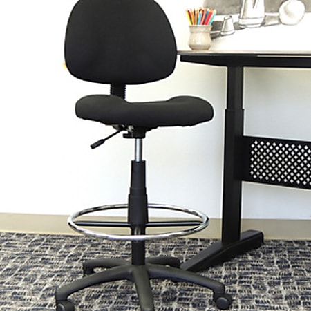 Boss Office Products Ergonomic Works Adjustable Drafting Chair
