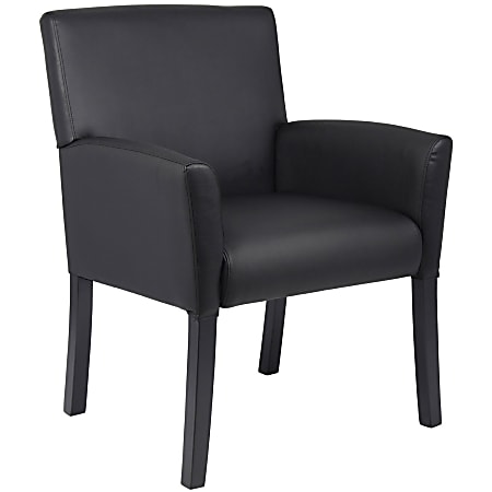 Boss Office Products Box-Arm Chair, Black