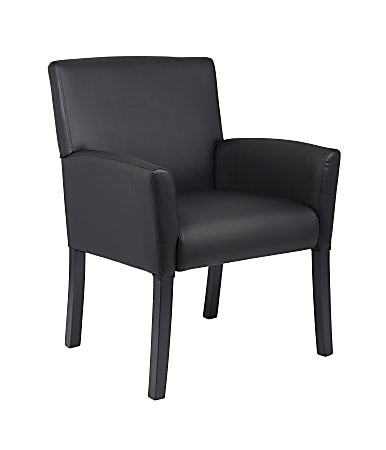 Boss Office Products Box-Arm Chair, Black