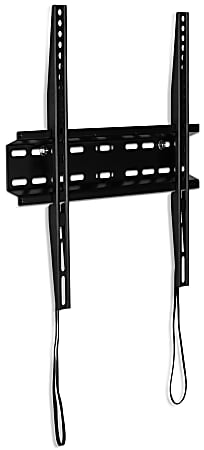 Mount-It! MI-3050 Low-Profile Slim TV Wall Mount For Screens 32 - 55", 16-3/4”H x 18-5/16”W x 1-1/8”D, Black