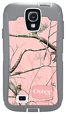 OtterBox Defender RealTree Series Case & Holster for Samsung Galaxy S 4-AP Pink
