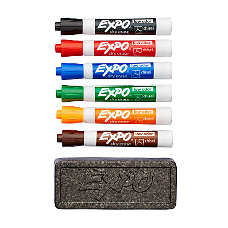 EXPO® Low-Odor Dry-Erase Organizer Kit, Pack Of 7