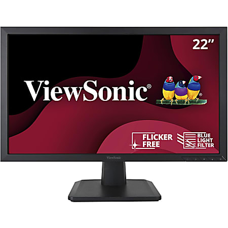 ViewSonic VA2252SM 22 Inch 1080p LED Monitor DisplayPort DVI and VGA Inputs for Home and Office - VA2252SM 22 Inch 1080p LED Monitor DisplayPort DVI and VGA Inputs for Home and Office