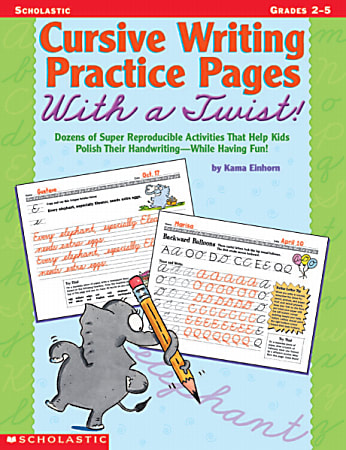 Scholastic Cursive Writing Practice Pages
