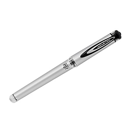 uni-ball® 207™ Impact™ Gel Pen, Bold Point, 1.0 mm, Black; Gray Barrel, Black Ink