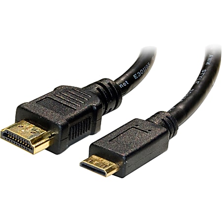 4XEM Mini HDMI To HDMI Adapter Cable, 3'