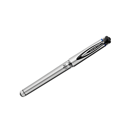 uni-ball® 207™ Impact™ Gel Pen, Bold Point, 1.0 mm, Black; Gray Barrel, Blue Ink