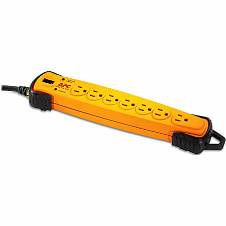 APC SurgeArrest 7 Outlet Surge Suppressor - Receptacles: 7 x NEMA 5-15R - 800J - Receptacles: 7 x NEMA 5-15R - 800J
