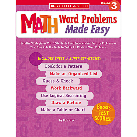 Scholastic Math Word Problems — Grade 3