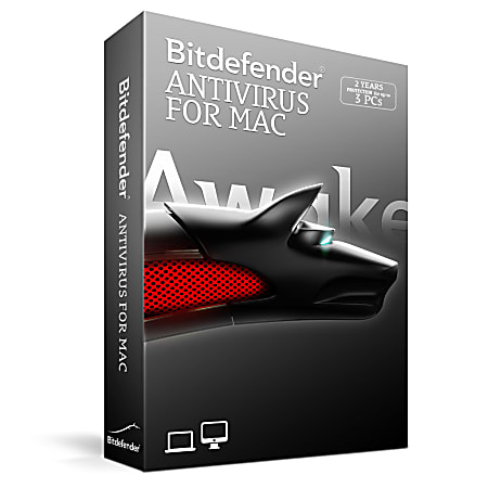 Bitdefender Antivirus for Mac 3 Users 2 Years, Download Version