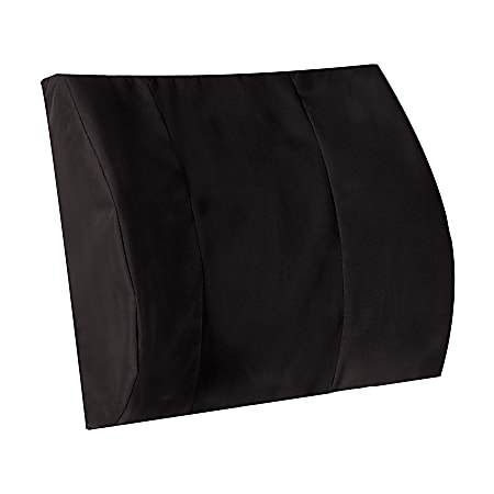 BodyMed® 13 x 14 Lumbar Support Back Cushion, Black