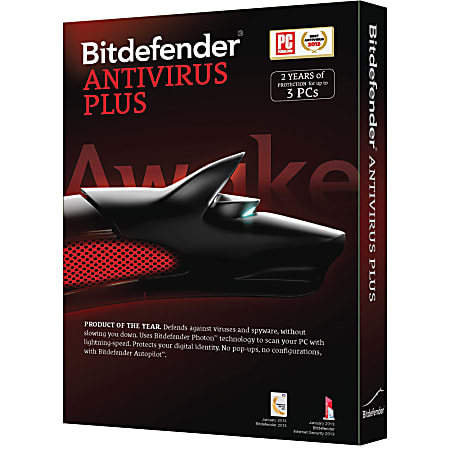 Bitdefender Antivirus Plus 3 Users 2 Years, Download Version