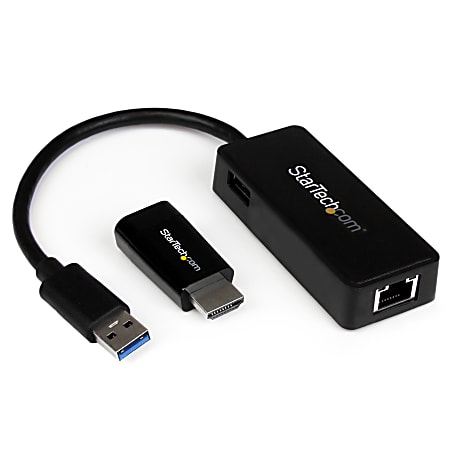 StarTech.com Samsung Chromebook 2 & Series 3 HDMI to VGA and USB 3.0 Gigabit Ethernet Accessory Bundle