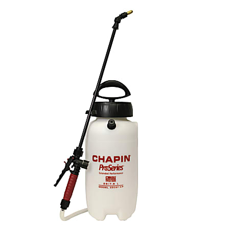 Chapin™ Pro Series Industrial Sprayer, 2 Gallon, Translucent White