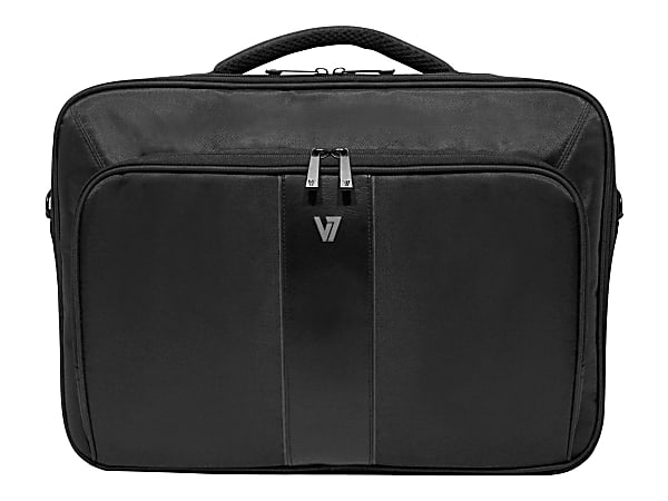 V7 Professional 2 FrontLoad Laptop and Tablet Case - Notebook carrying case - 17" - black