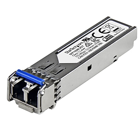 StarTech.com 100BASE-LX MSA Compliant SFP Module - LC Connector - Fiber SFP Transceiver - Lifetime Warranty - SFP100BLXST